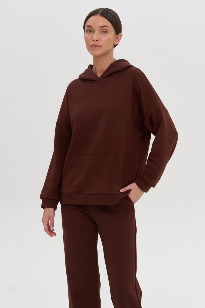 Худи в стиле oversize Macadamia