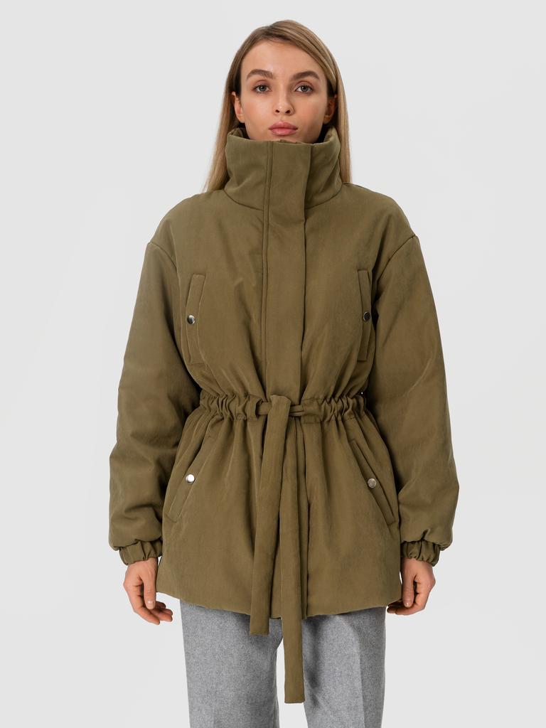 Куртка Old school с эффектом Peach цвета Khaki