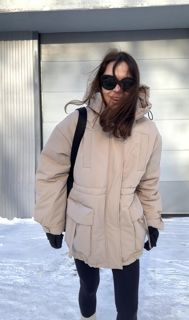 Зимняя/демисезонная куртка-парка LACONIK BEIGE