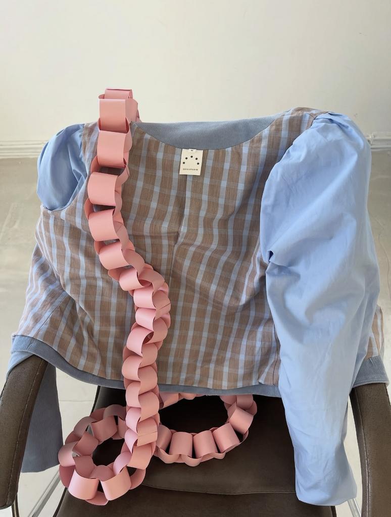 Жакет "Pure blue velvet"