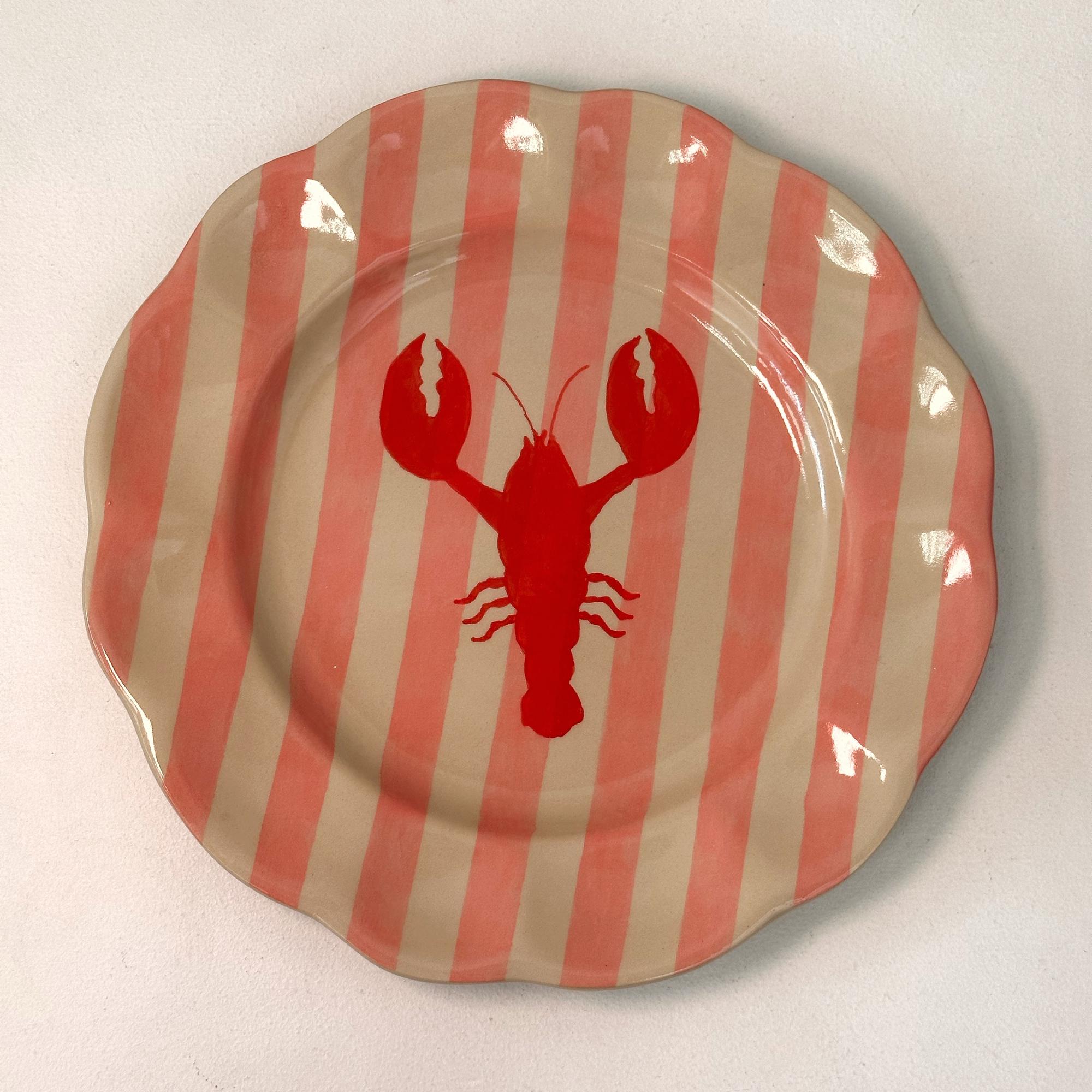Тарелка с лобстером