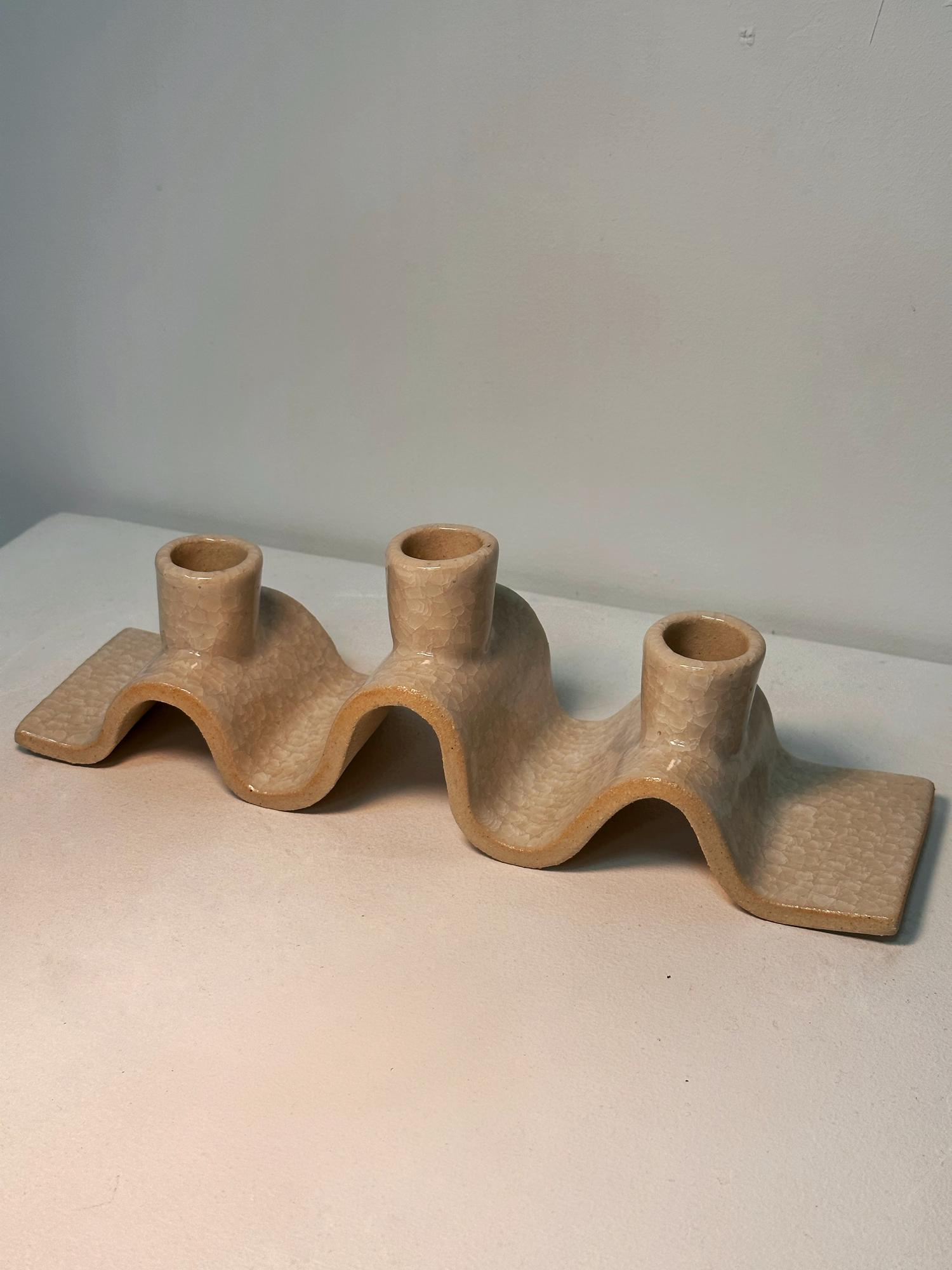 Подсвечник серебряный