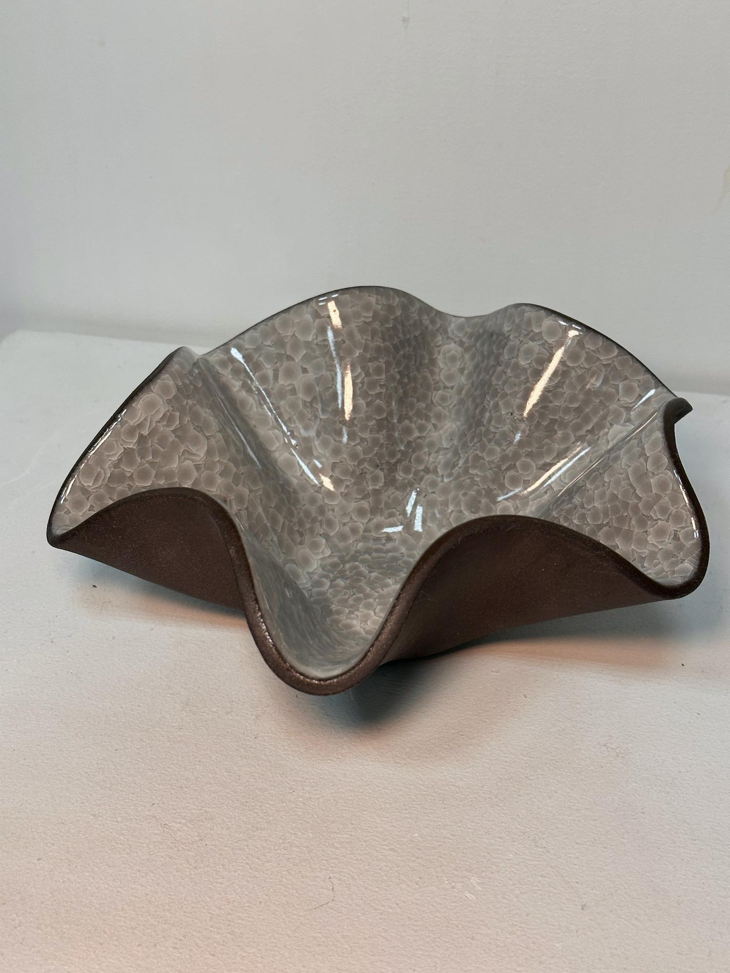 Ваза большая серебряная