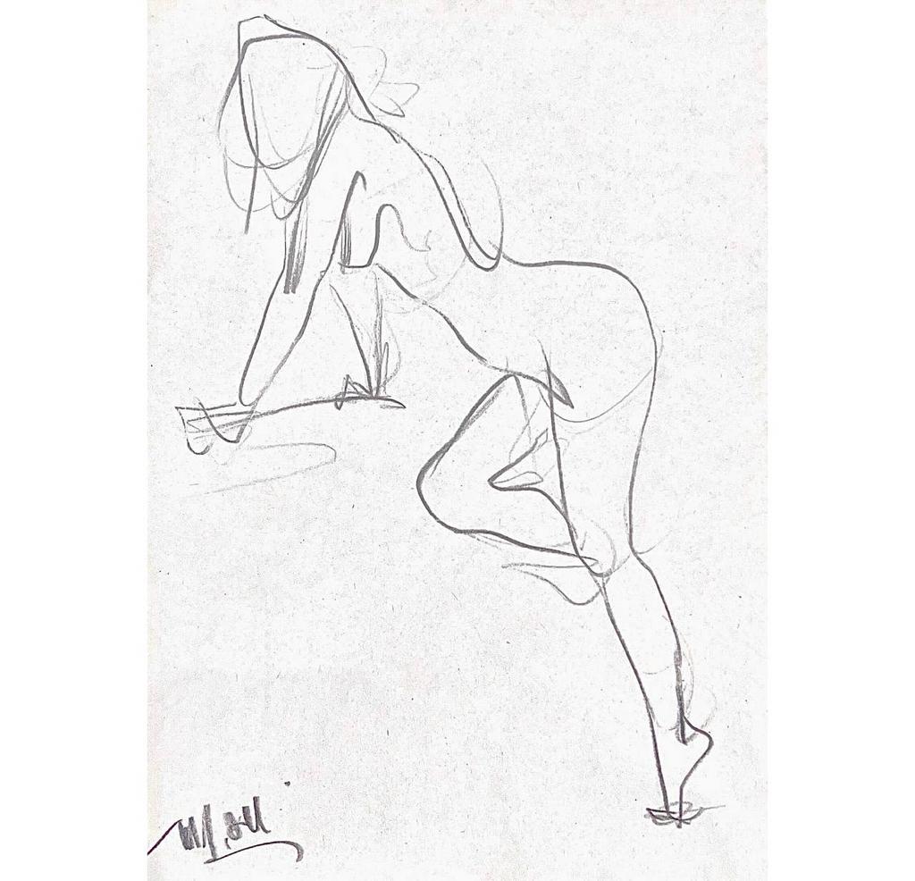 Графика. Женский образ #1