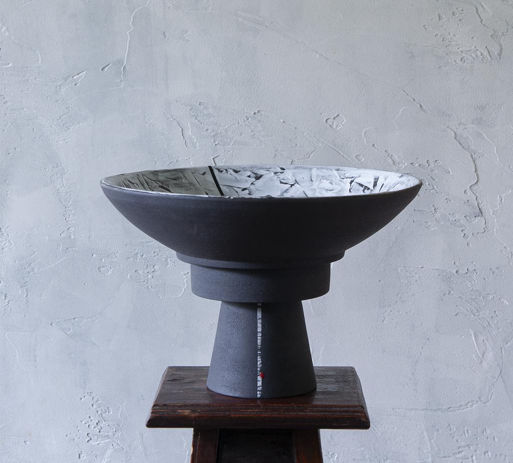 Блюдо на подставке-подсвечнике №2