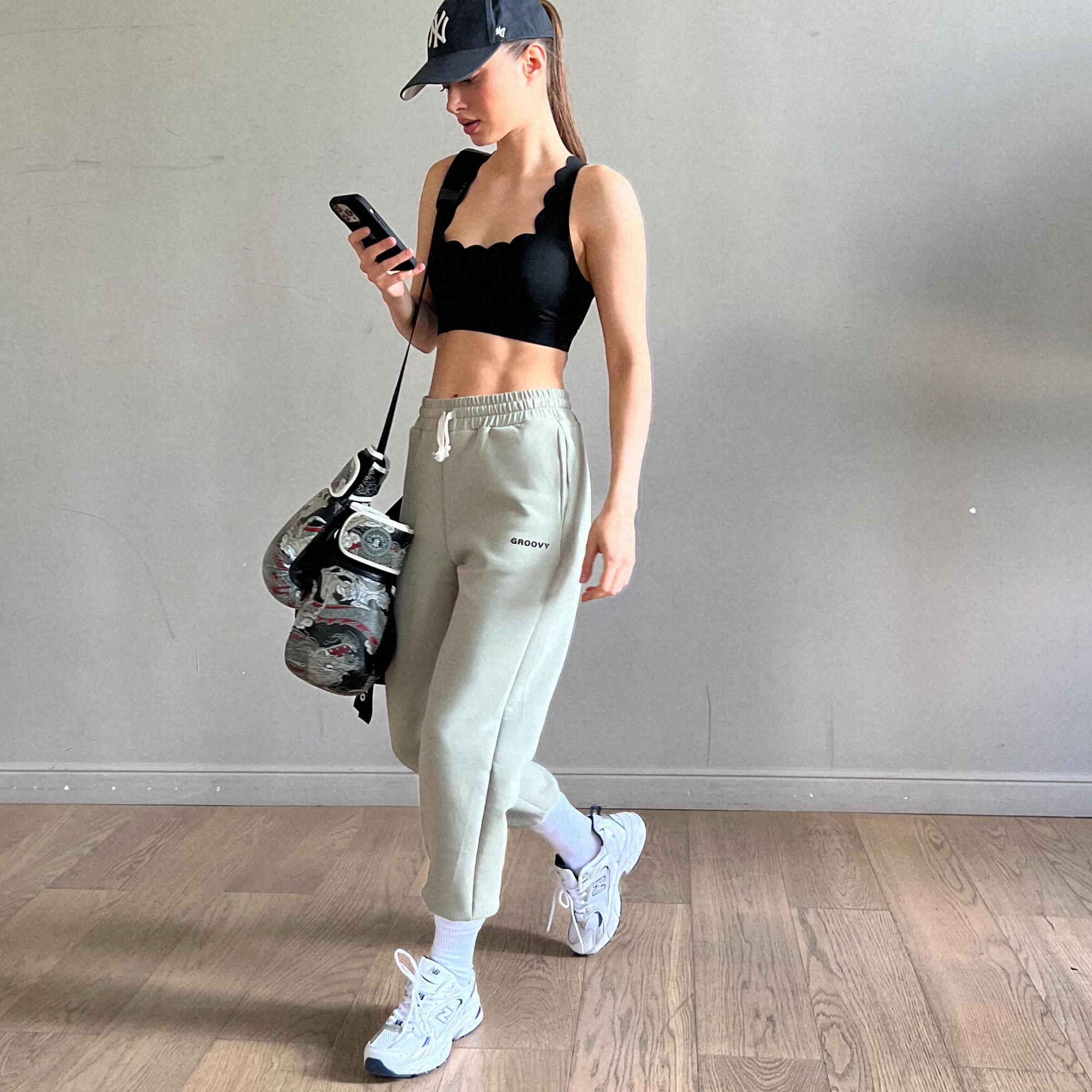 СПОРТИВНЫЕ ШТАНЫ ХАКИ