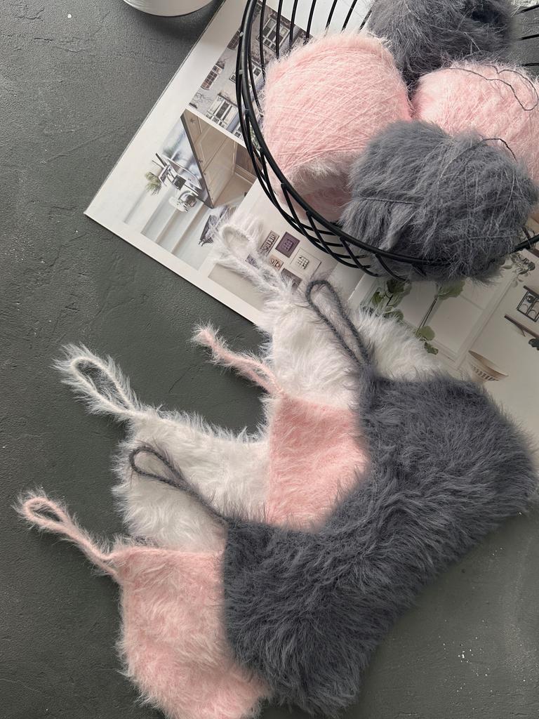 Пушистый топ