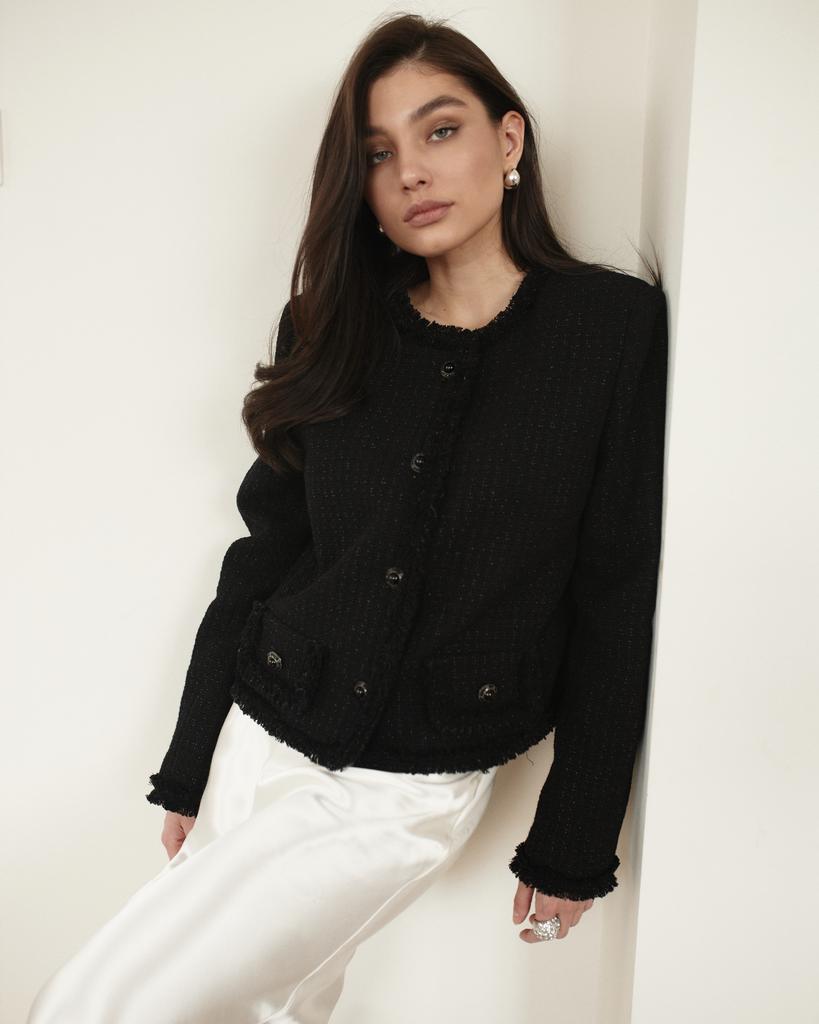 Жакет из твида