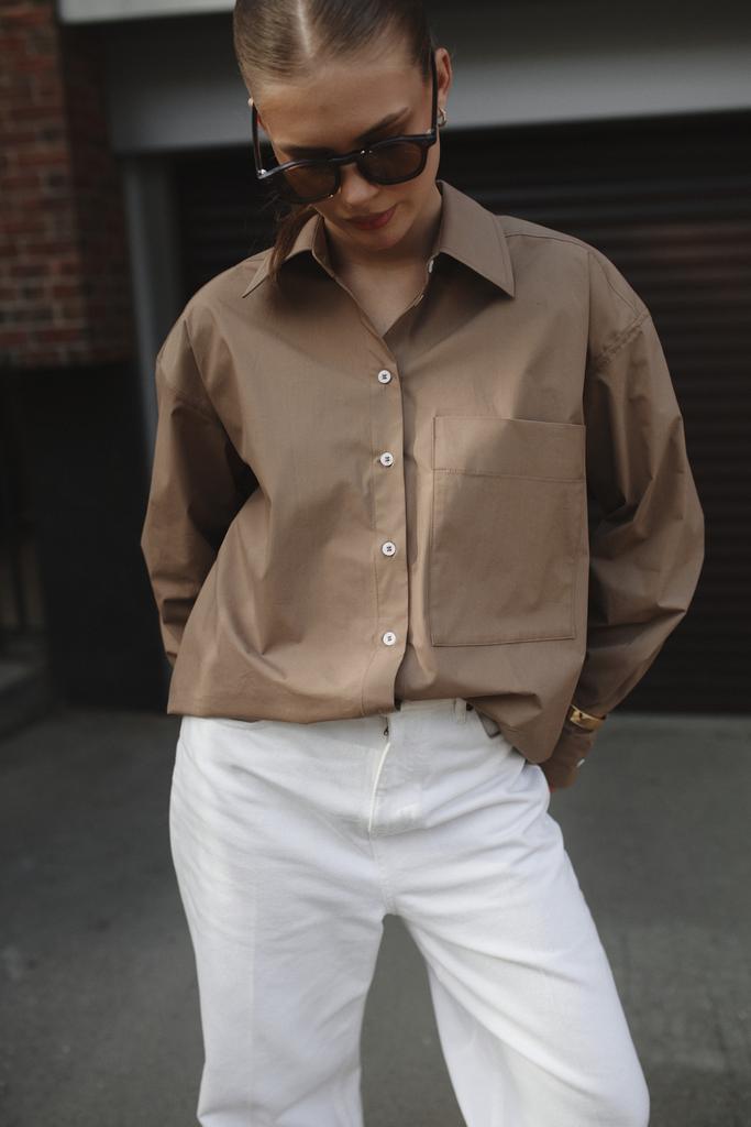 Рубашка мужского кроя