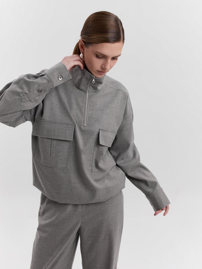 Анорак из шерсти