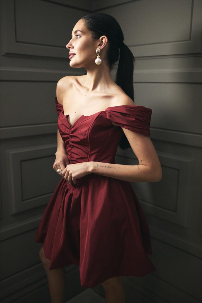 Корсетное платье баллон