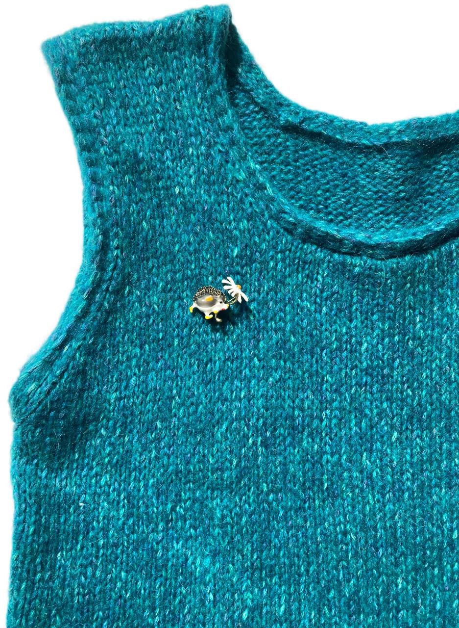 Жилетка из альпаки