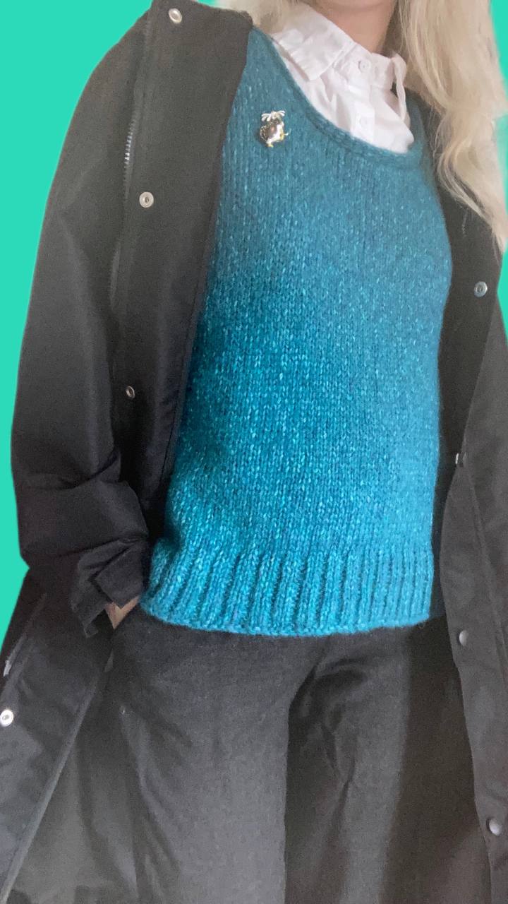 Жилетка из альпаки