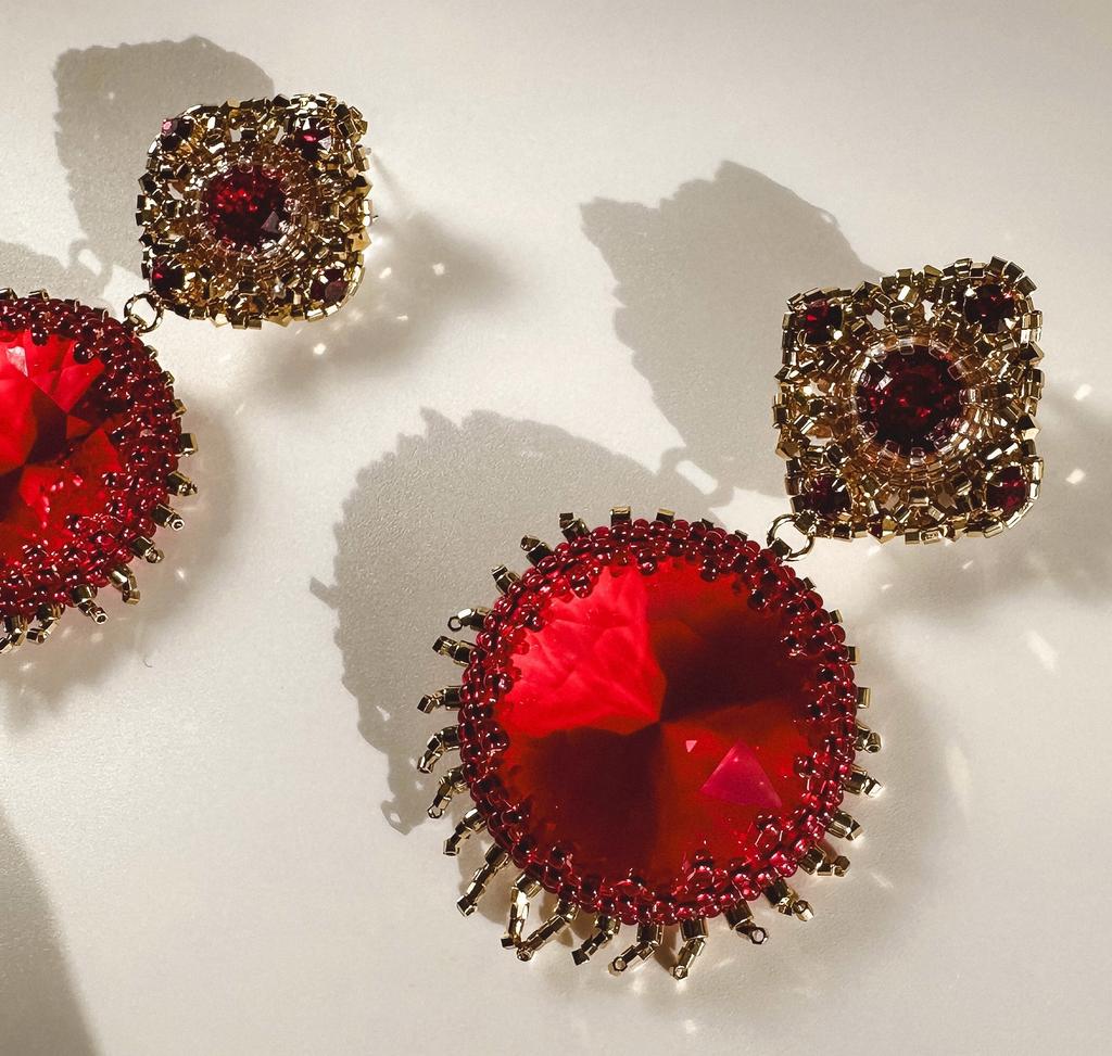 Серьги "The Sun of Versailles"