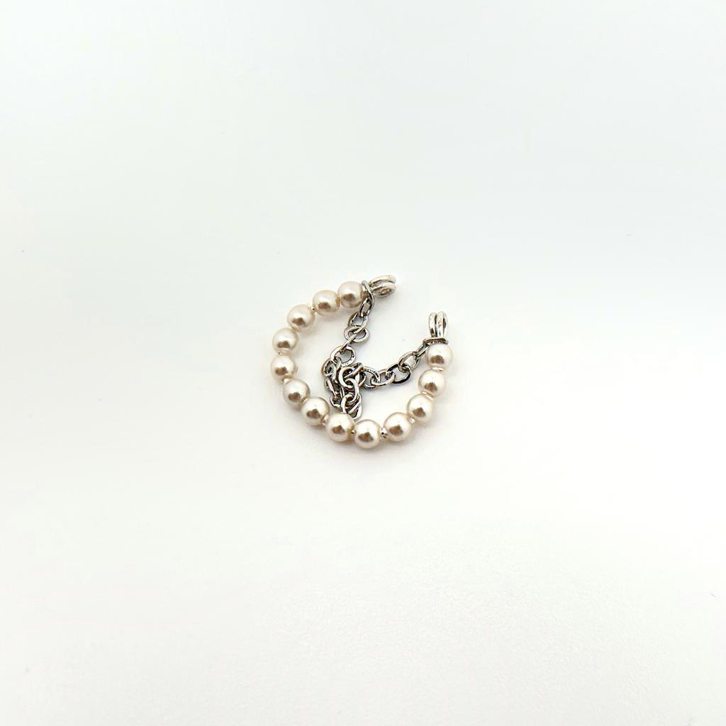 Кафф с кристальным жемчугом