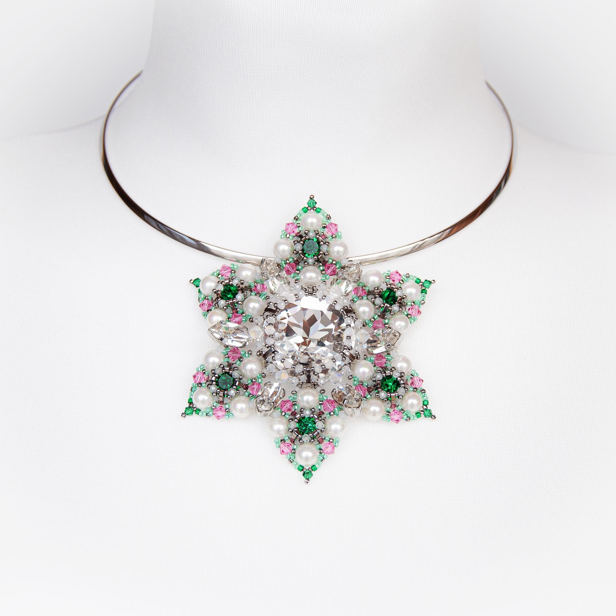 Колье «Цветок Вечной мерзлоты»