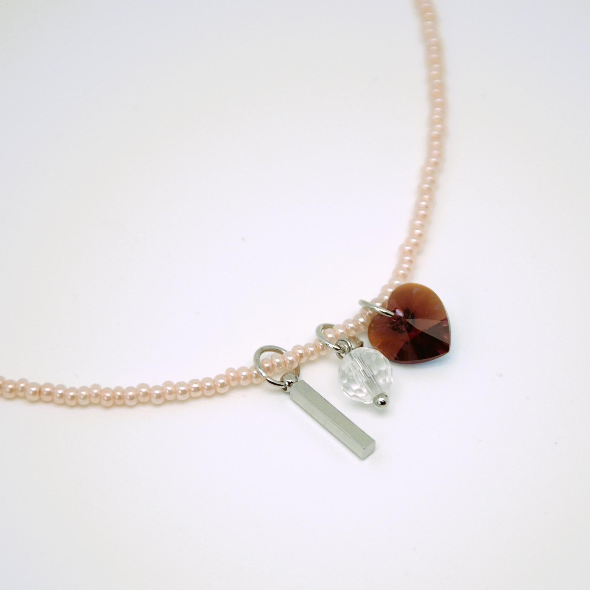 Кидкор-чокер персиковый