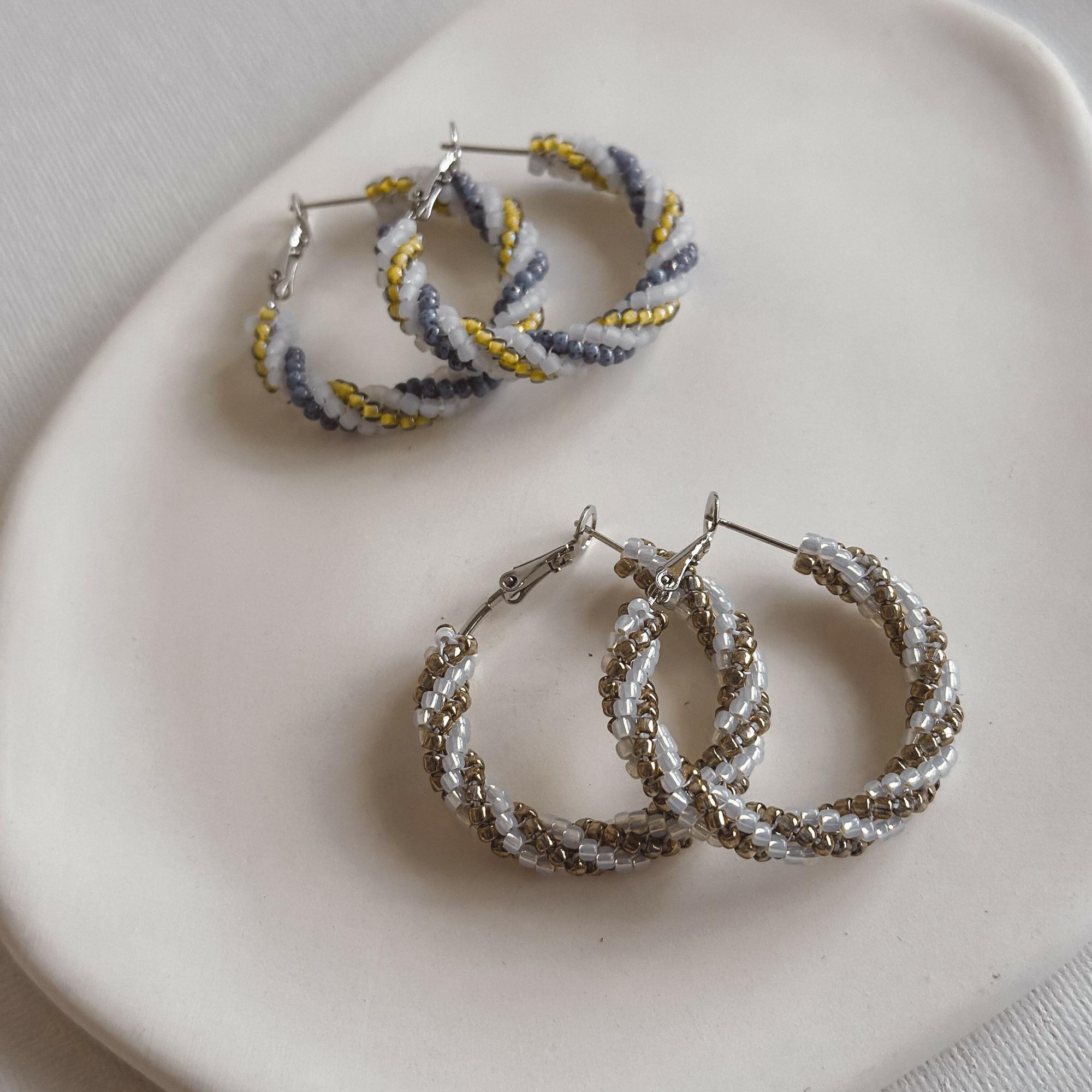 Серьги "Mirel" античный опал