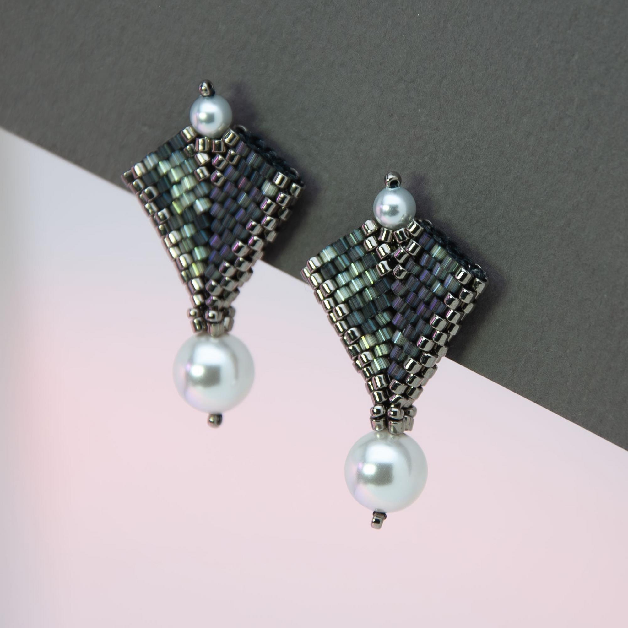 МК Серьги "От заката до рассвета"