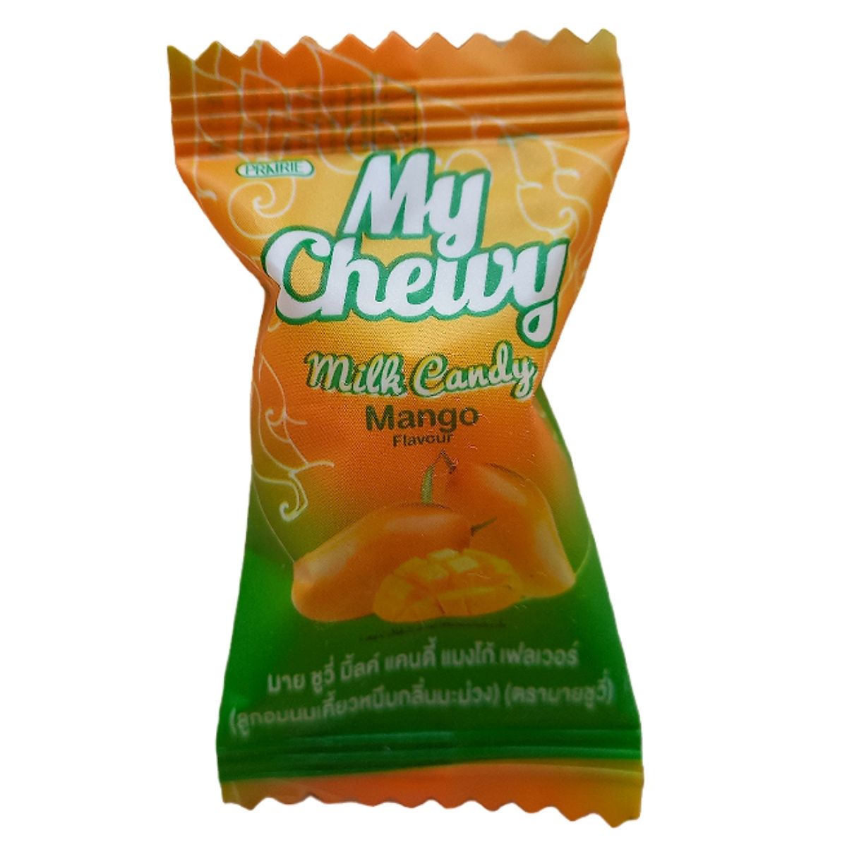 My Chewy Milk Candy Mango Flavour 360 g. Жевательные молочные конфеты со вкусом Манго 360 гр. / 100 шт.