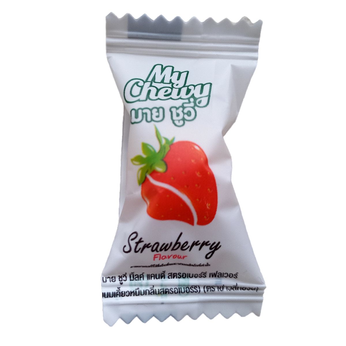 My Chewy Milk Candy Strawberry Flavour 360 g. Жевательные молочные конфеты со вкусом Клубника 360 гр. / 100 шт.