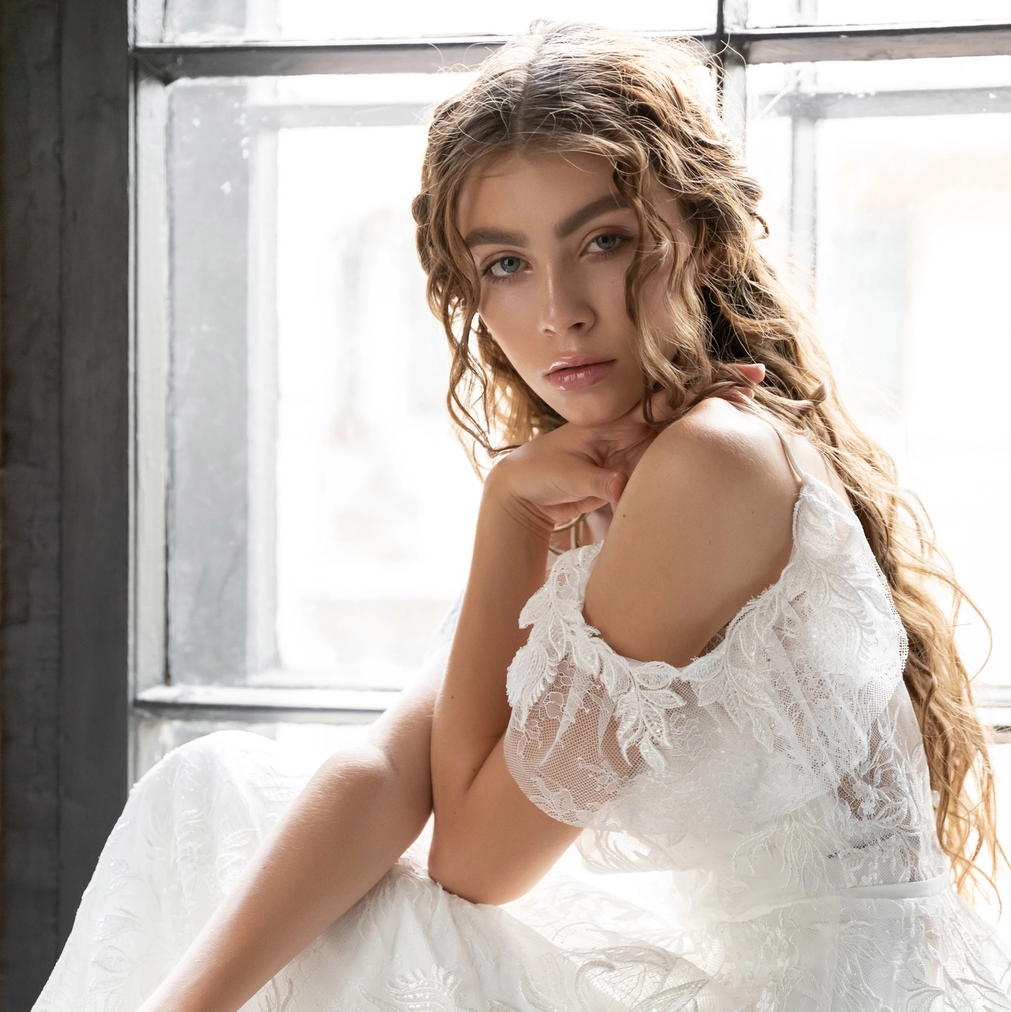 Свадебная прическа