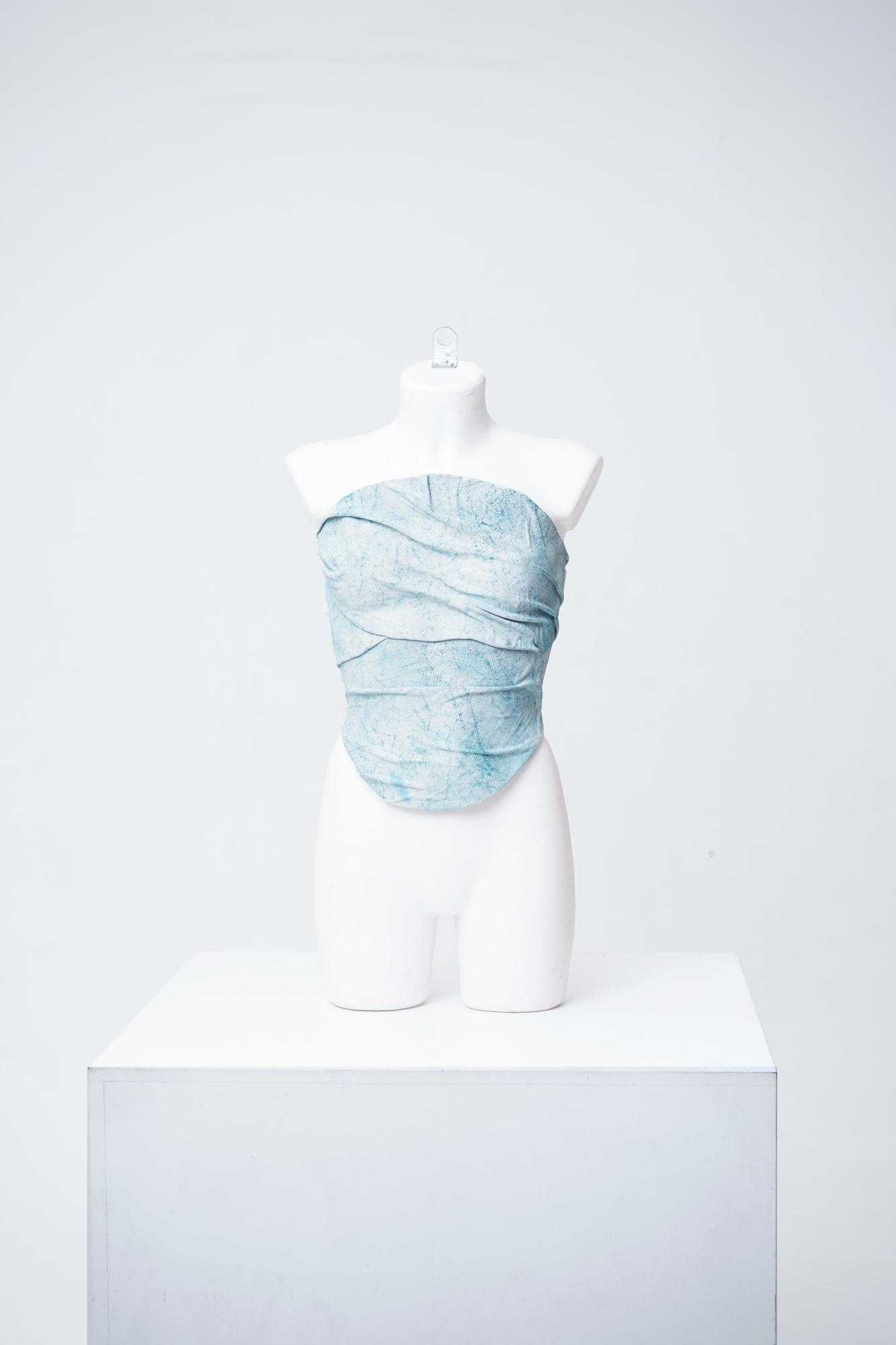 Корсет кожа кракелюр