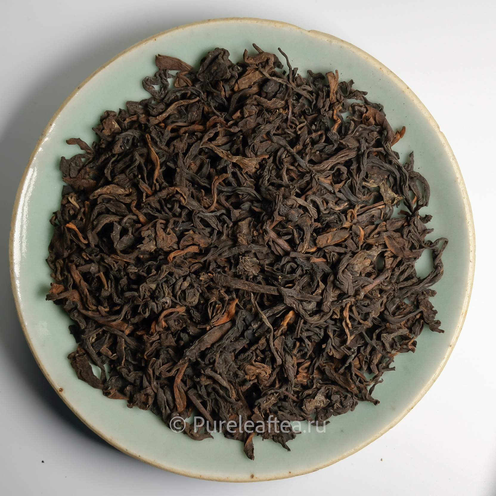 Шу Пуэр с гор Айлао из дикого сырья Camellia taliensis 2022г 100гр