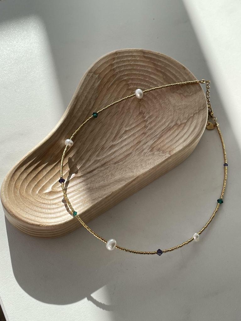 Чокер Gold Crystal