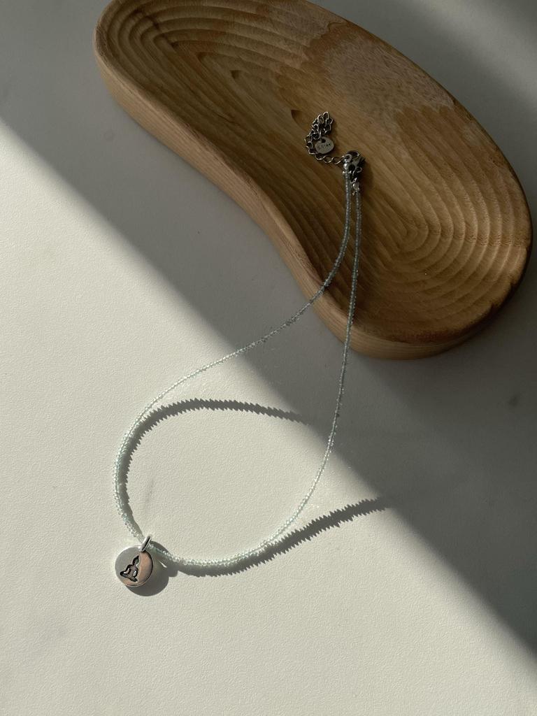 Чокер  Будда grey