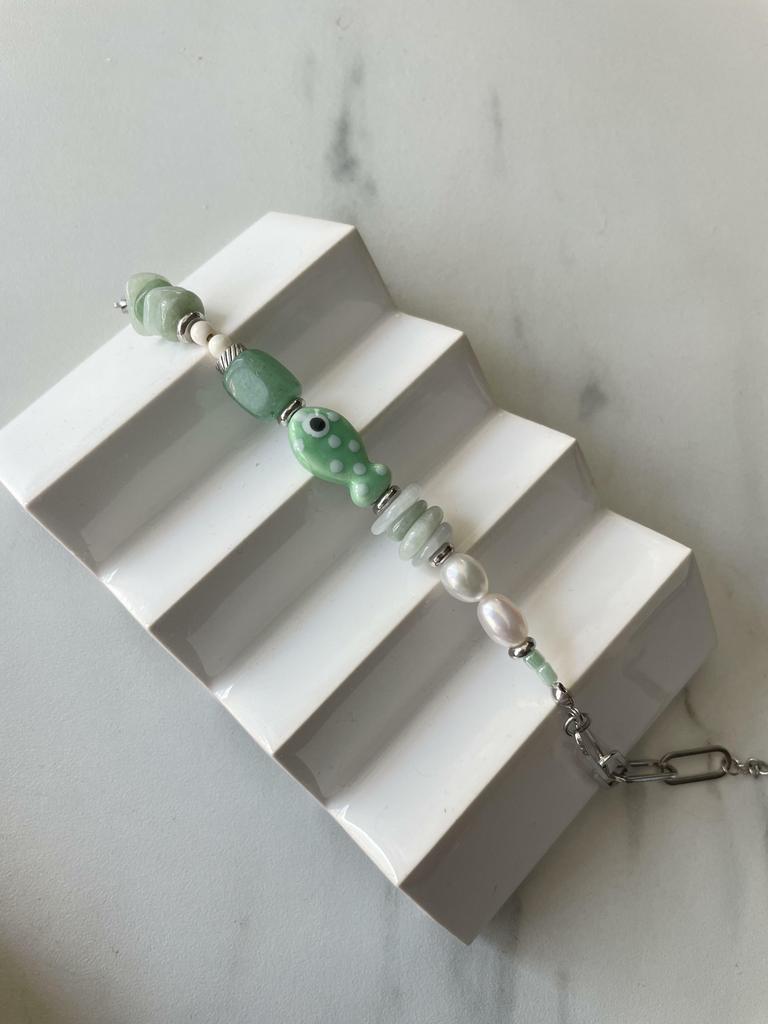 Браслет Коралловый риф silver