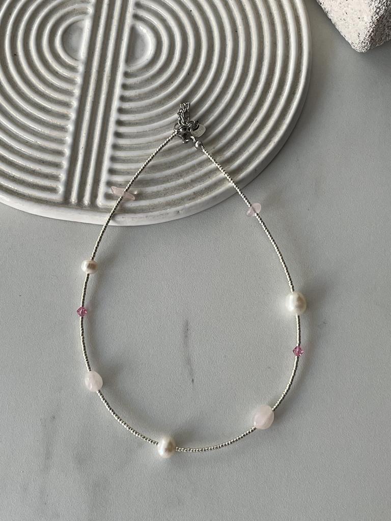 Чокер Tata pink