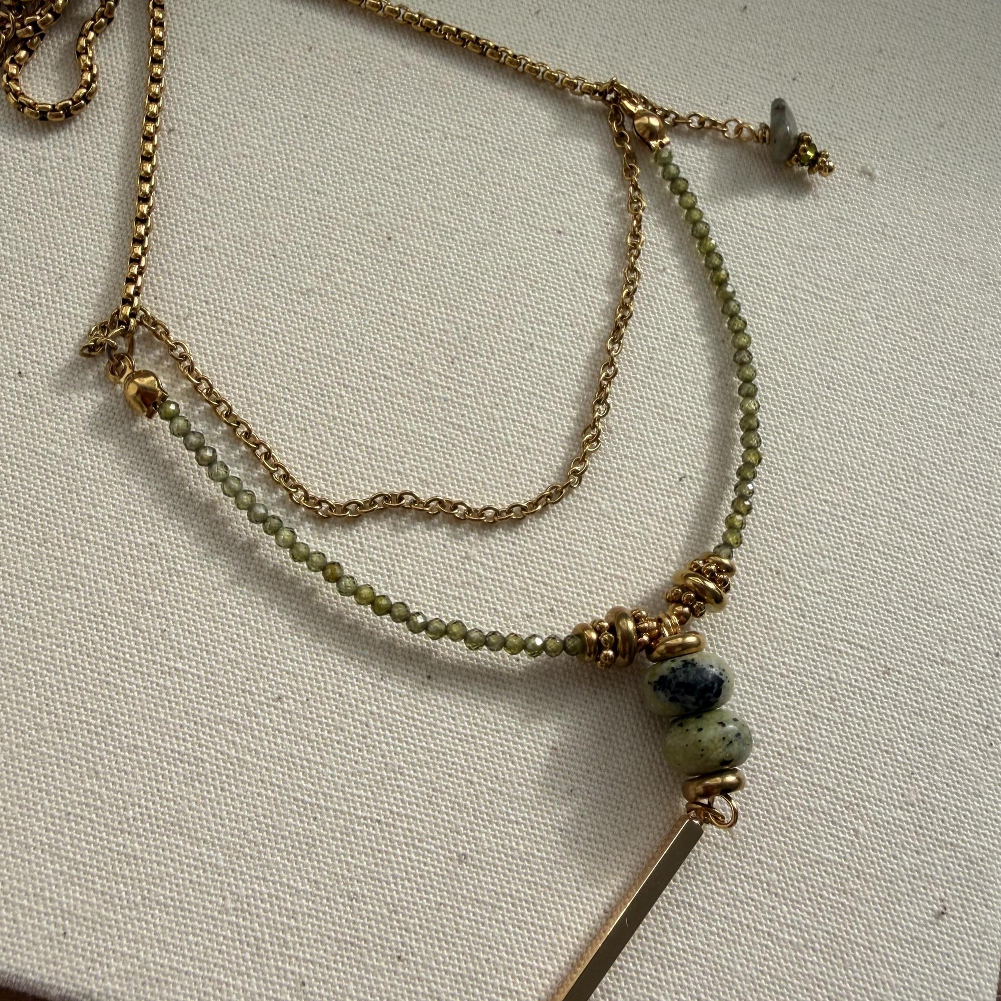 Удлиненное колье Риша