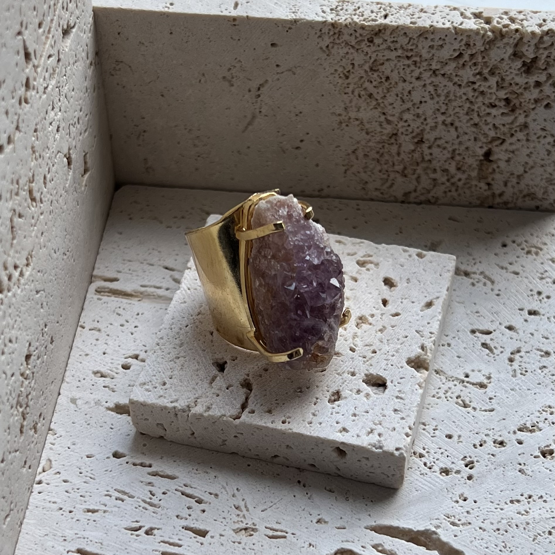 Кольцо DRUSE AGATE