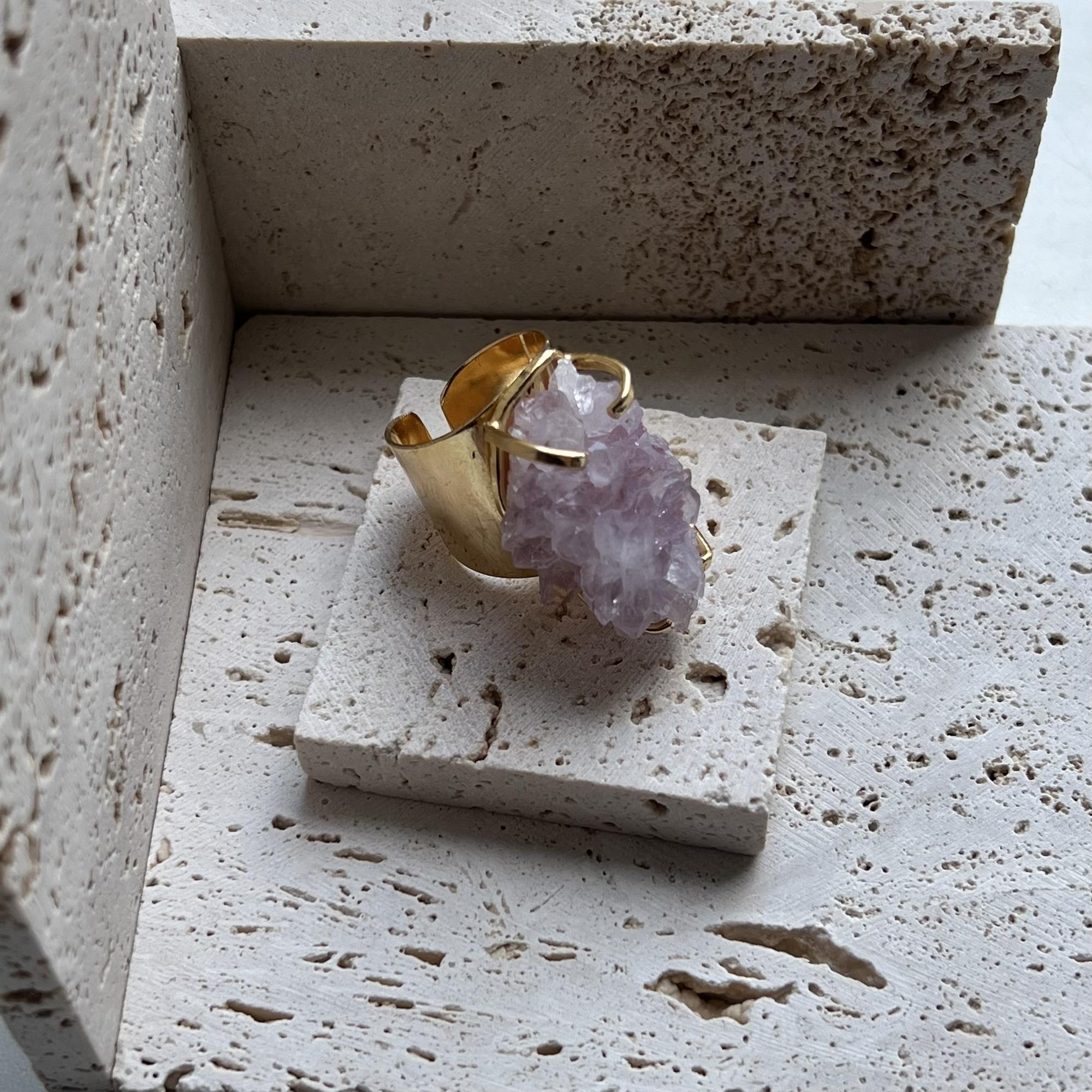 Кольцо DRUSE AGATE