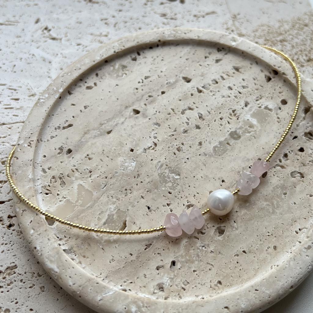 Чокер PINK QUARTZ COLLECTION