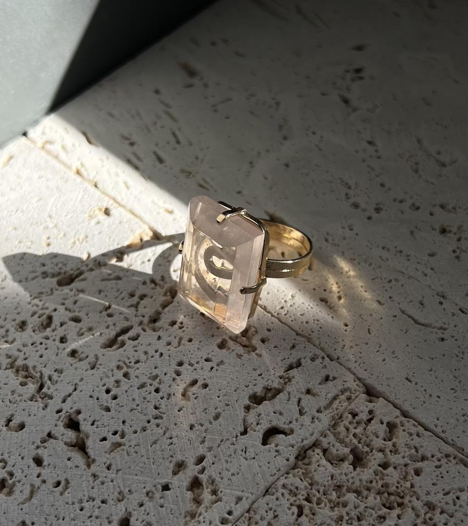 Кольцо PINK QUARTZ COLLECTION