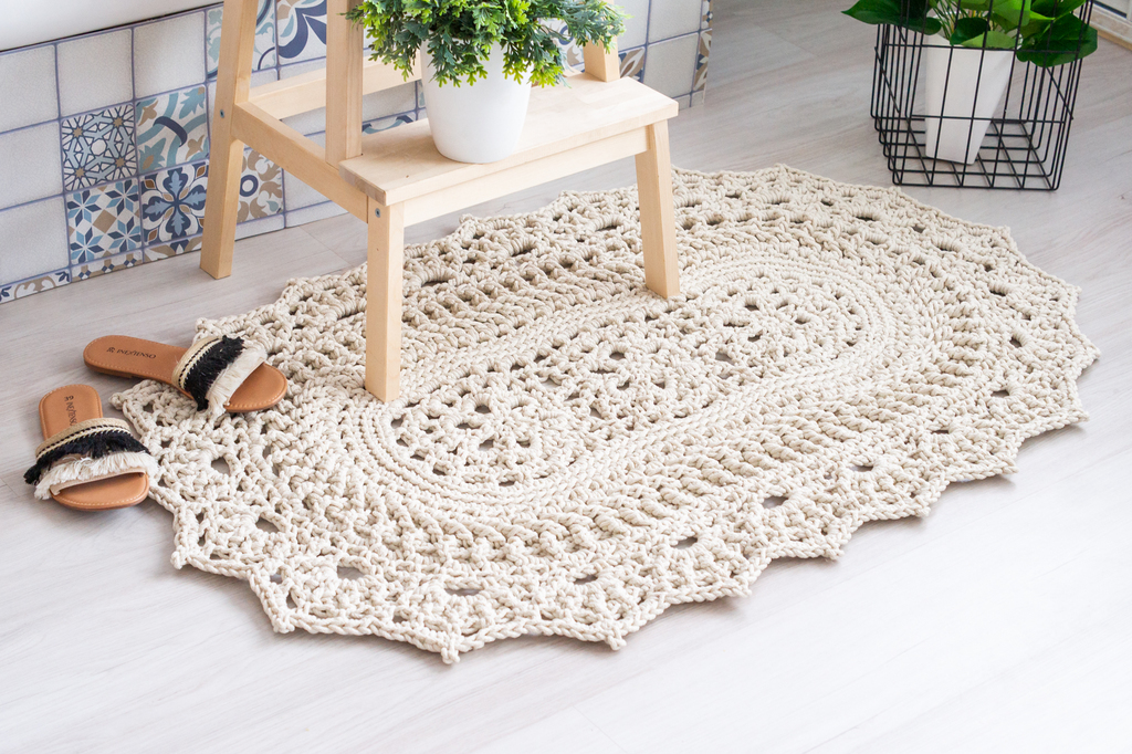 Видео мастер-класс "Ковер LaceFlora (Флора)"