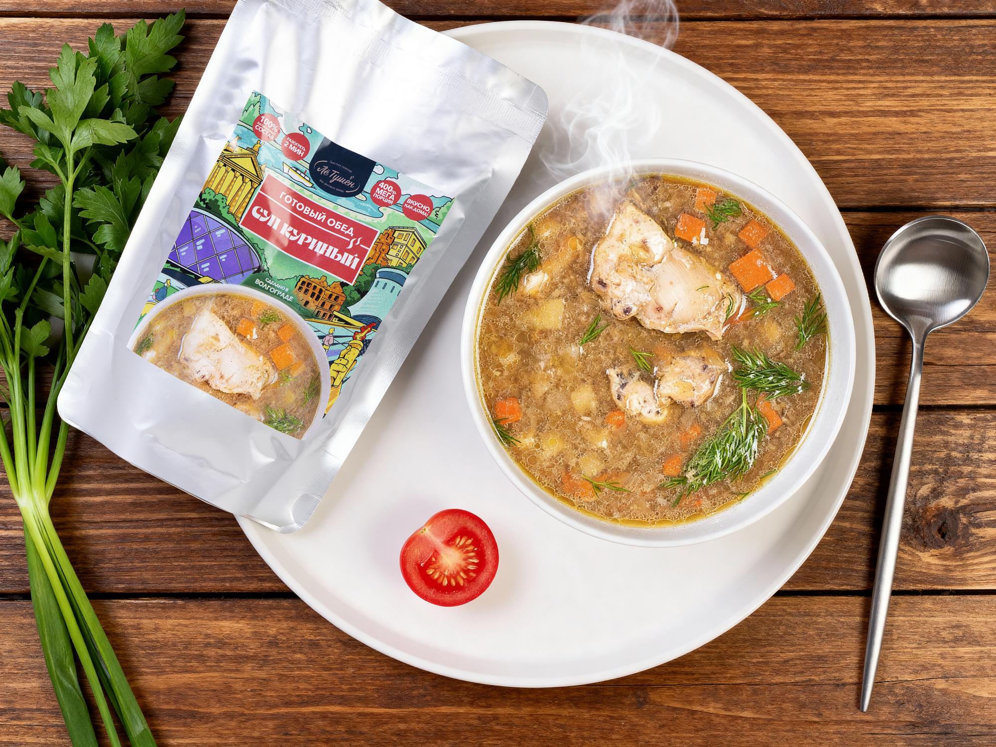 Суп куриный