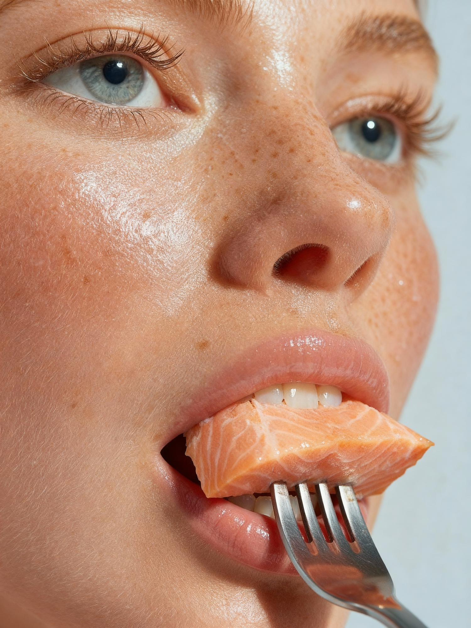 Форель морская тушёная в собственном соку