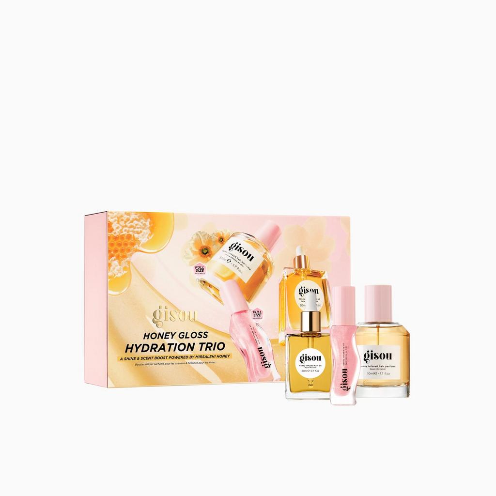 Gisou подарочный набор HONEY GLOSS HYDRATION TRIO
