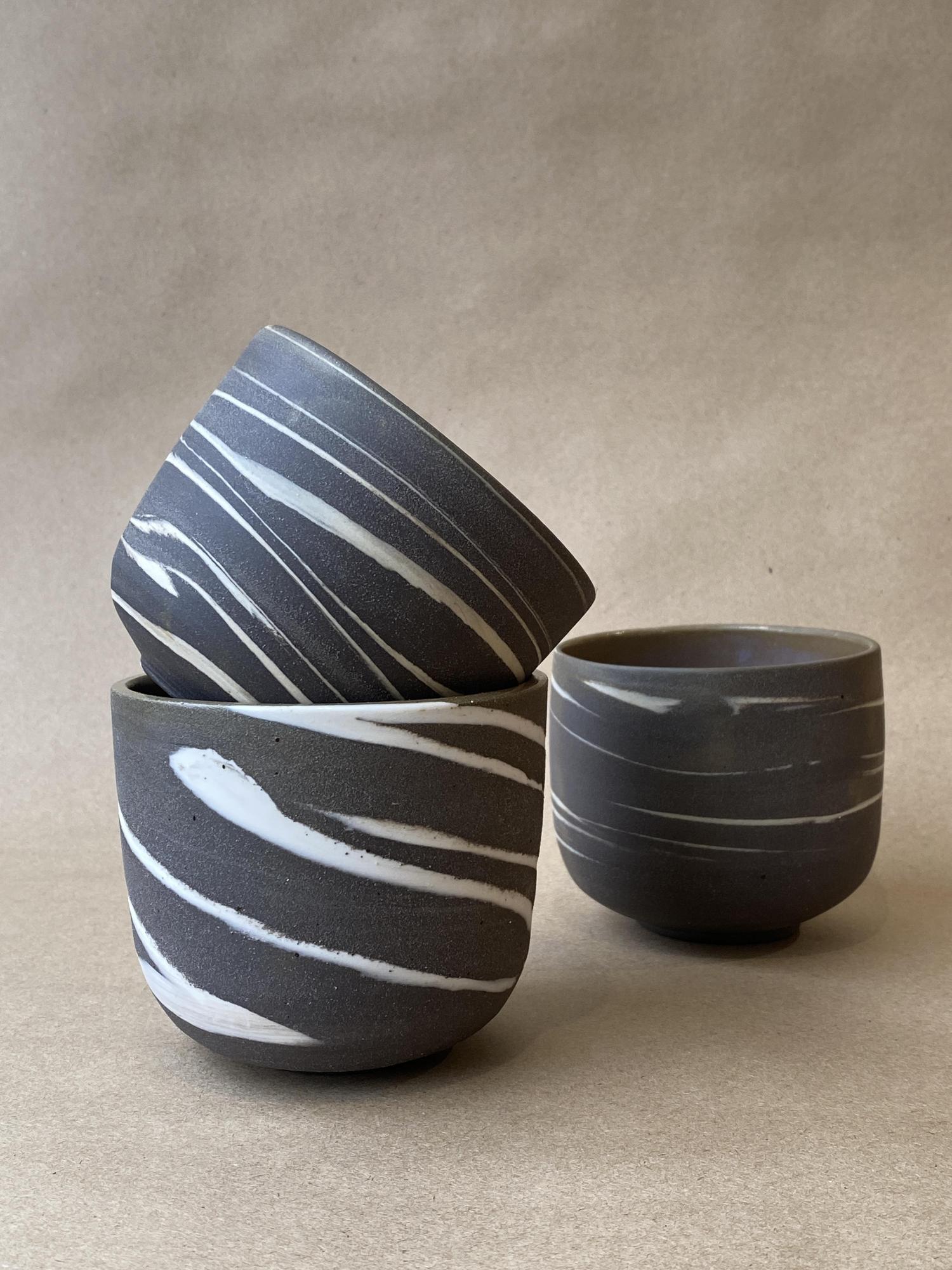 Стакан "Нерикоми" черный