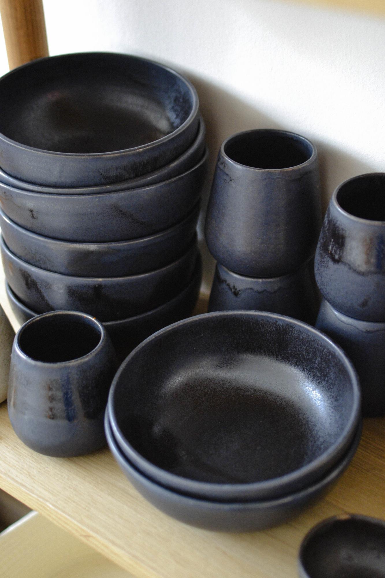 Стакан "Капля" черный