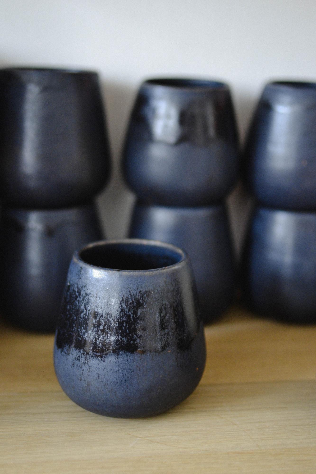 Стакан "Капля" черный