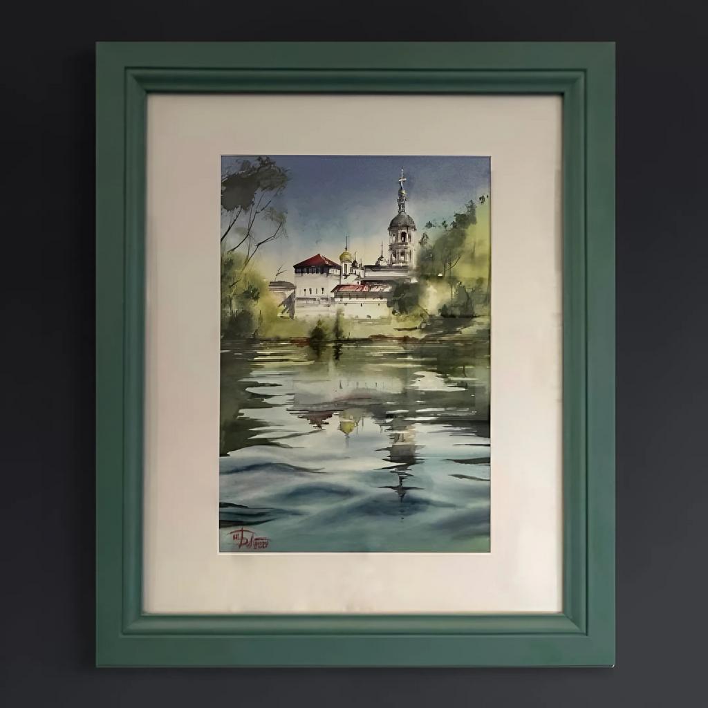 БОРОВСКО-ПАФНУТЬЕВСКИЙ МОНАСТЫРЬ (Серия "Акварельный Боровск")