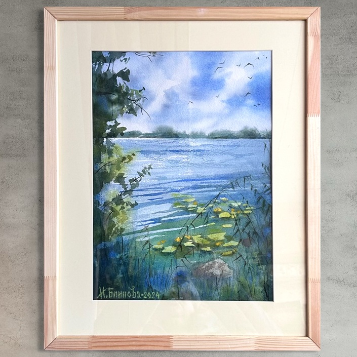 ЭТЮД НА ВОЛГЕ