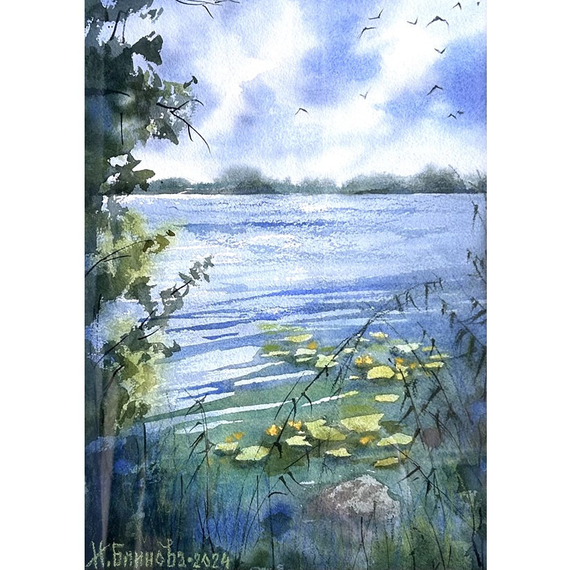 ЭТЮД НА ВОЛГЕ