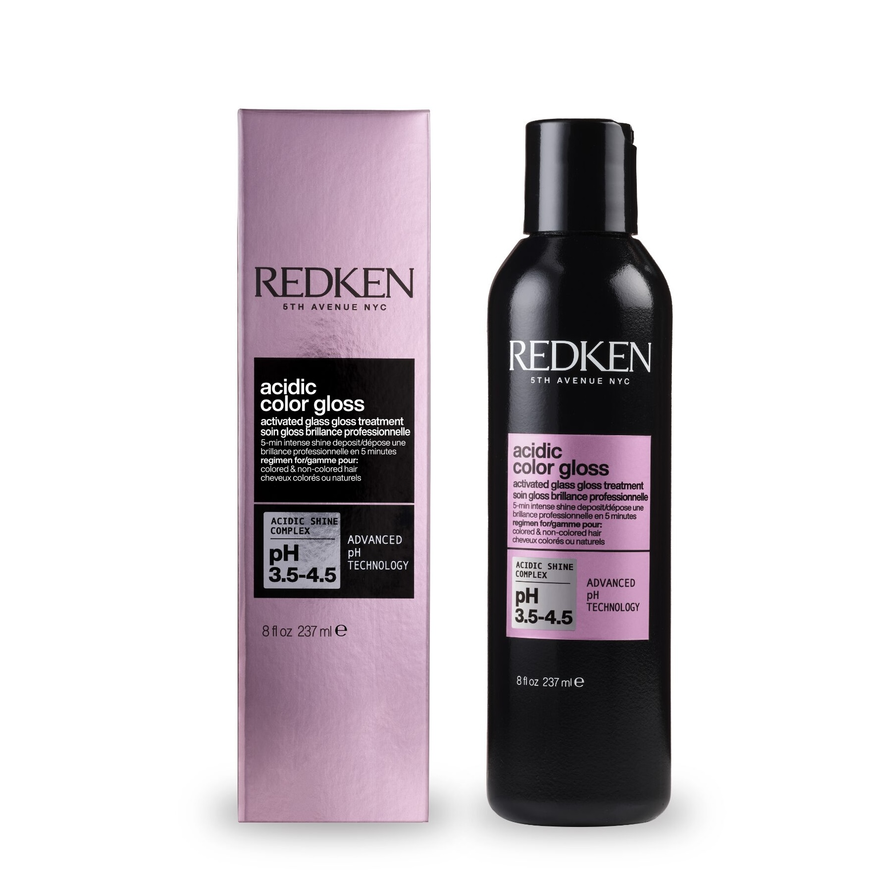 Acidic color gloss treatment несмываемый уход для блеска окрашенных волос 237мл