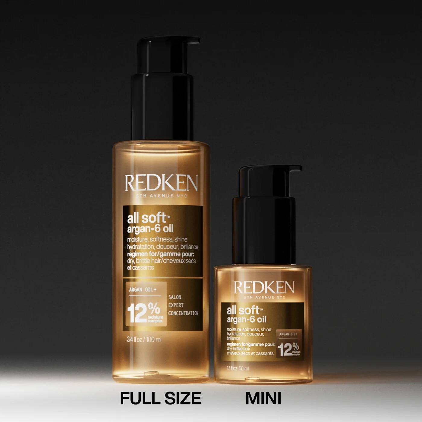 NEW! REDKEN Масло All Soft Argan-6  OIL