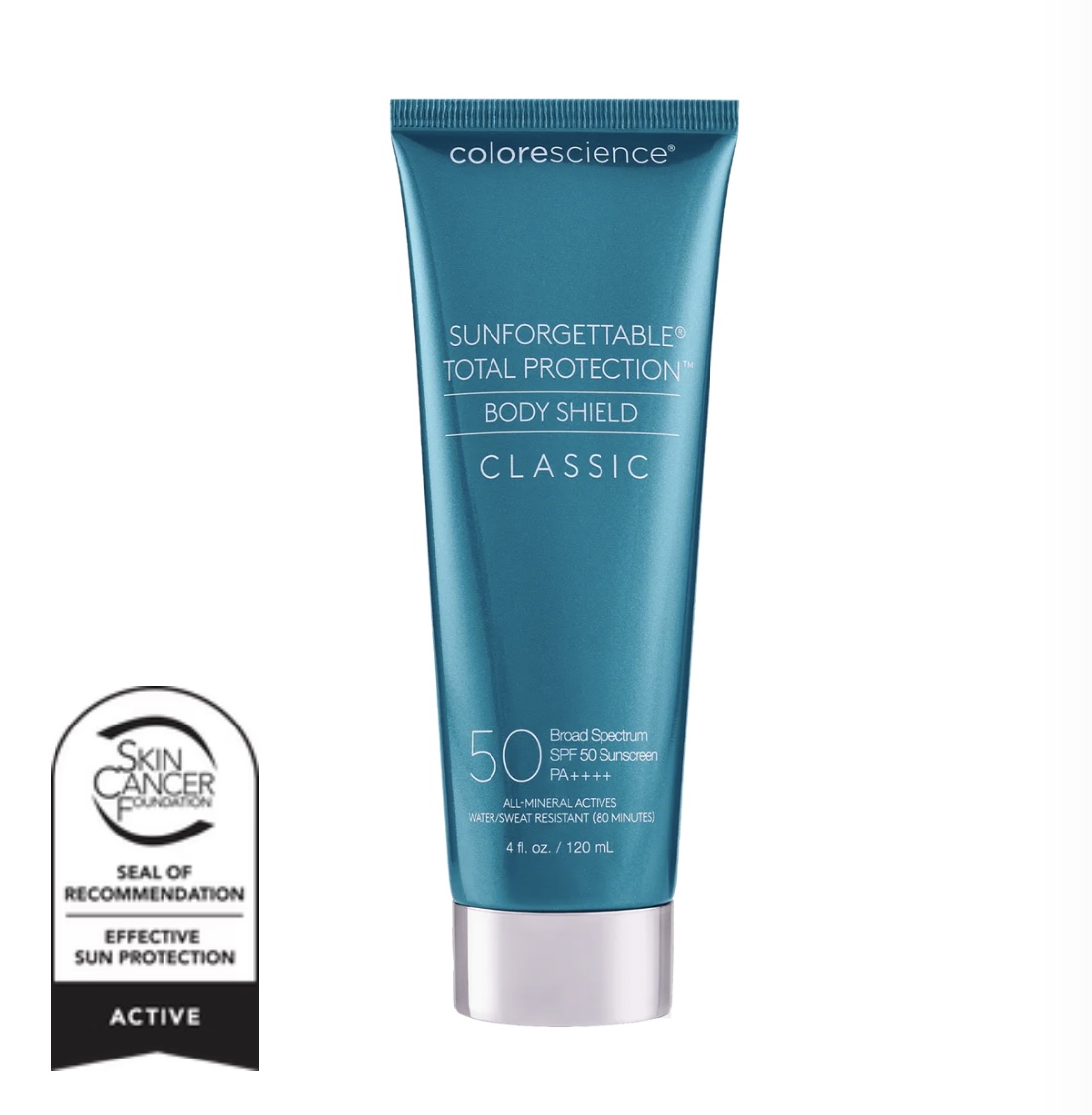Sunforgettable Total Protection Body Shield Classic SPF 50 Солнцезащитный крем для тела 120мл